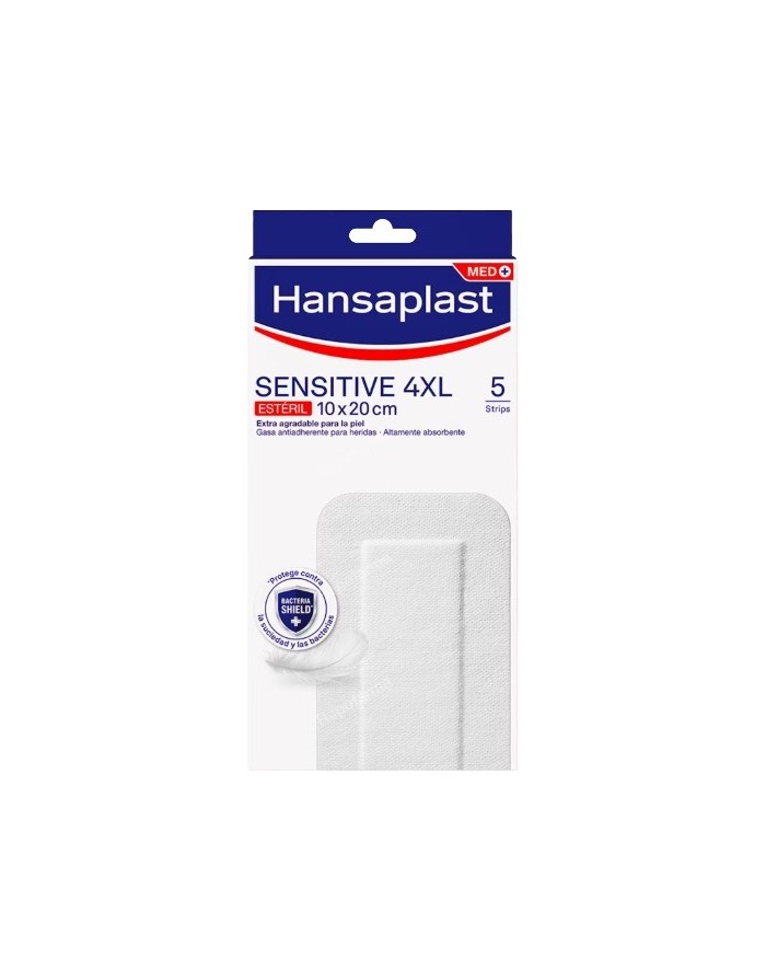 Hansaplast Sensitive Dressing 4XL 10x20cm 5 units
