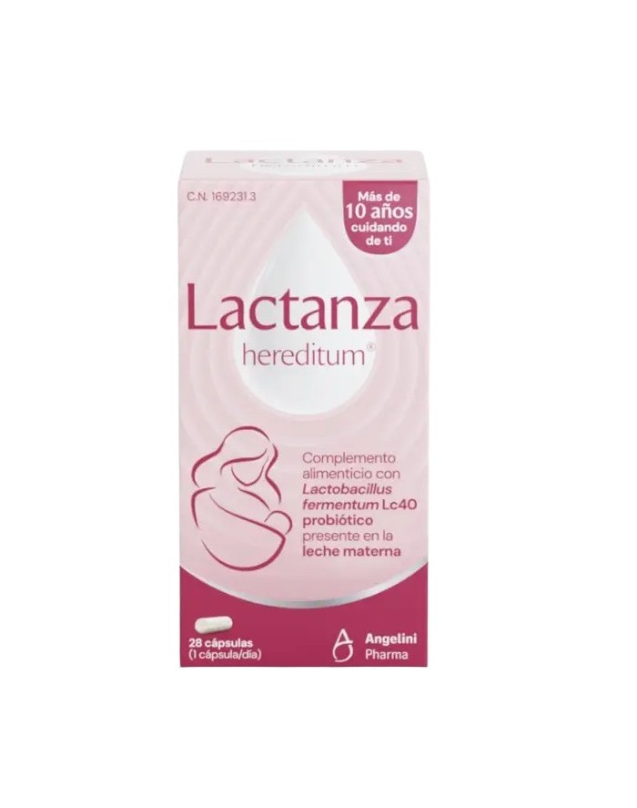 Compra Lactanza hereditum 28 cápsulas en Farmaten