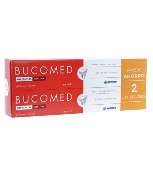 Bucomed Anticaries Pasta 2 x 125 ml