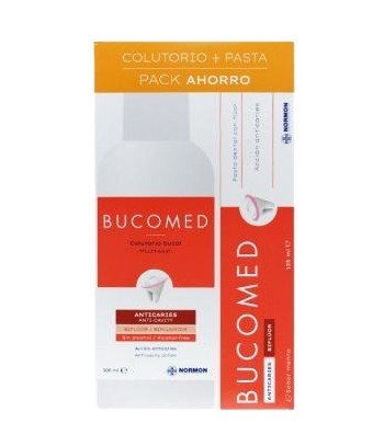 Bucomed Pack Anticaries Pasta 125ml + Colutorio 500 ml