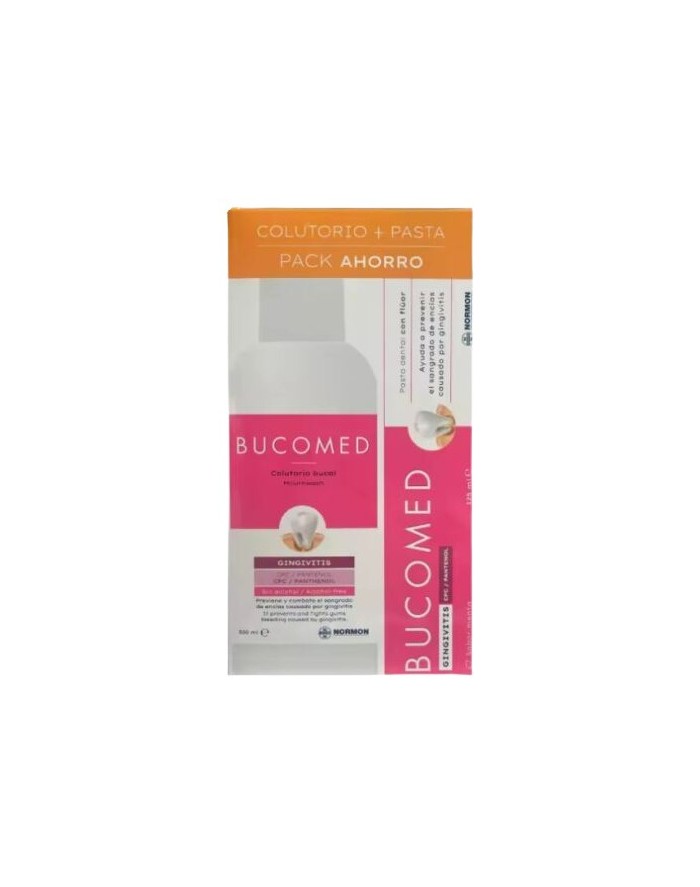 Bucomed Pack Gingivitis Pasta 125ml + Colutorio 500 ml