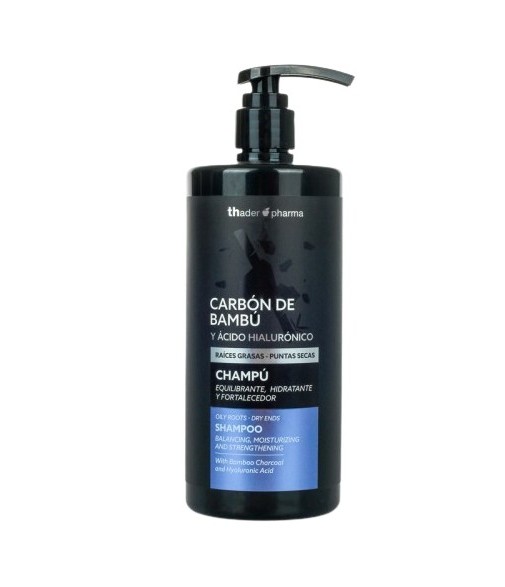 TH Pharma Champú Carbón de Bambú 750 ml