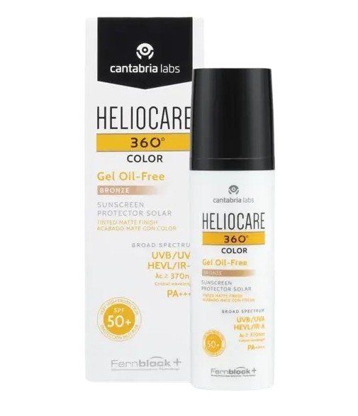 Heliocare 360 Gel Oil-Free Bronze SPF50 50 ml