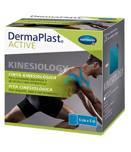 Dermaplast Active Kinesio Azul 5cm x 5m