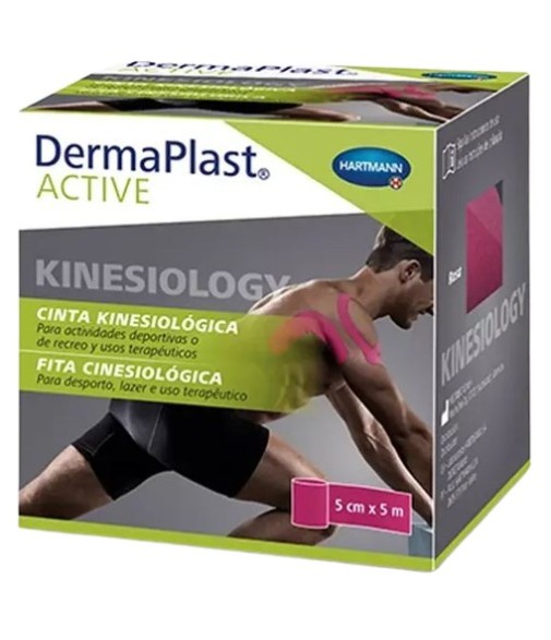 Dermaplast Active Kinesio Rosa 5cm x 5m