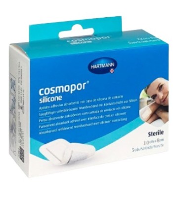 Cosmopor Silicone Plaster 10cm x 8cm 5 Units