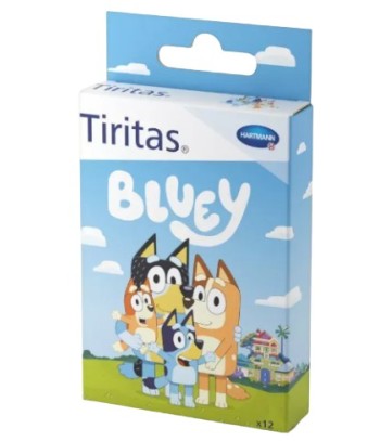 Hartmann Bluey Plaster 3 Sizes 12 Units