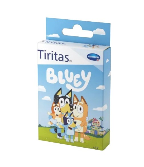 Hartmann Bluey Plaster 3 Sizes 12 Units