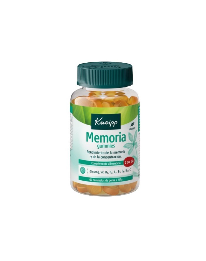 Kneipp Memoria Gummies 60 unidades