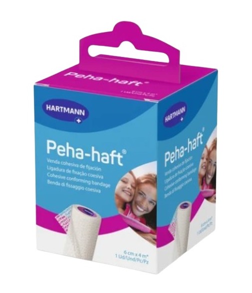 Peha Haft Cohesive Elastic Bandage 6cm x 4m