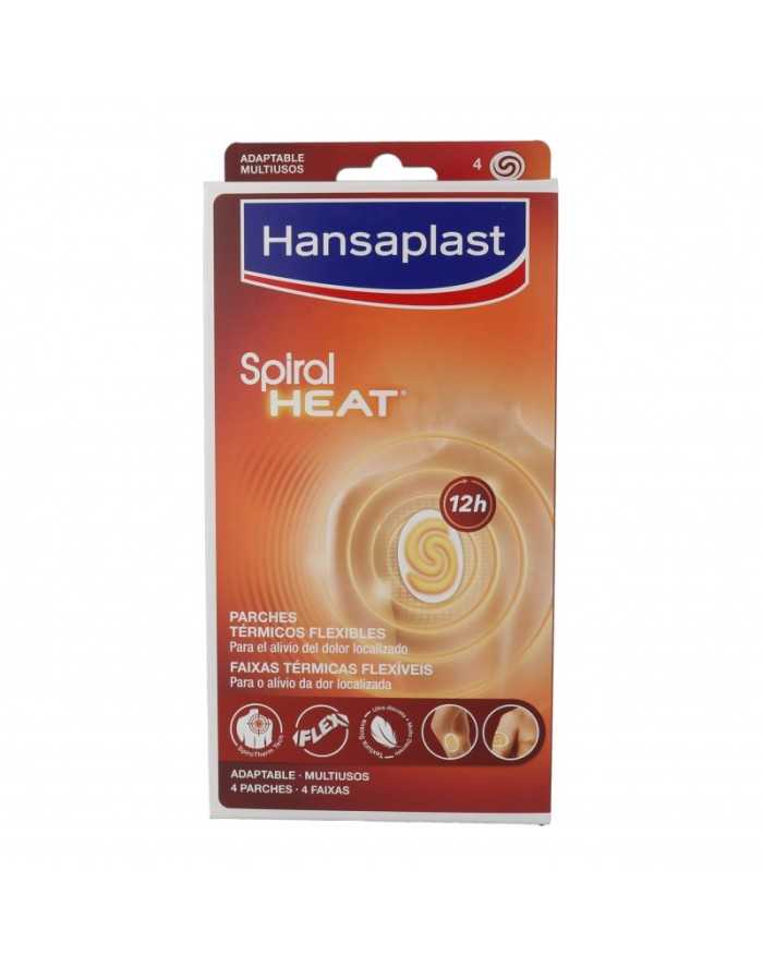 Hansaplast Spiral Heat Adaptable Parches Térmicos Flexibles 4 uds