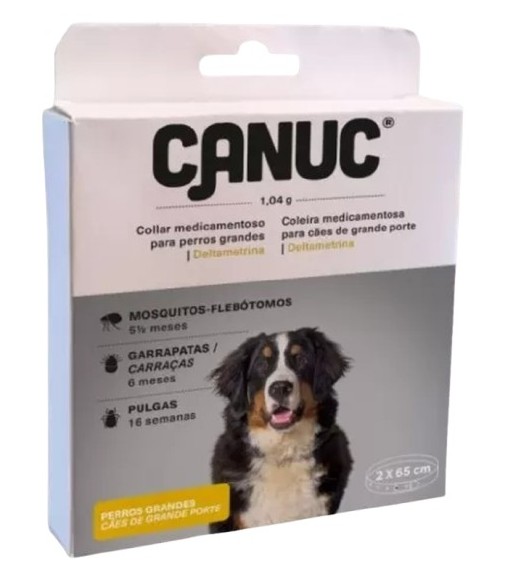 Canuc 1.04 g 2 Medicated Dog Collars