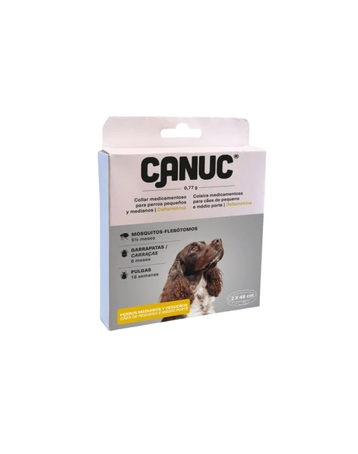 Canuc 0,77 g 2 Collares Medicamentosos Perros
