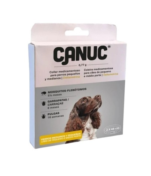 Canuc 0,77 g 2 Collares Medicamentosos Perros