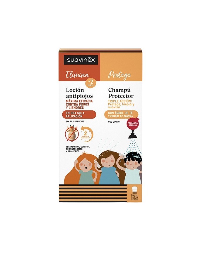 Suavinex Anti-Lice Lotion 125 ml + Shampoo 250 ml