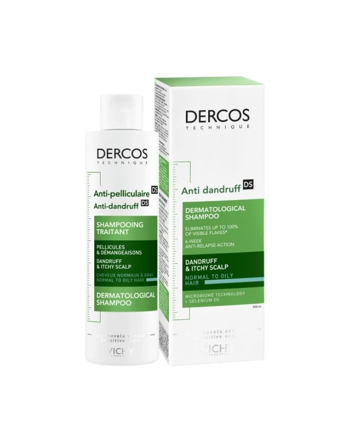 Vichy Dercos Anti-Dandruff Shampoo for Oily Hair 200 ml