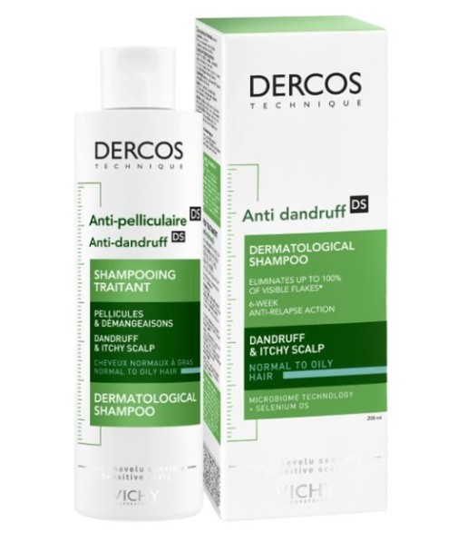 Vichy Dercos Anti-Dandruff Shampoo for Oily Hair 200 ml