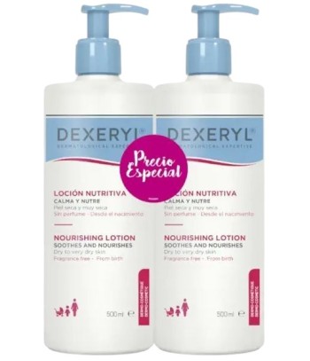 Ducray Dexeryl Nourishing Lotion 2x500 ml