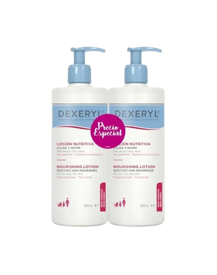 Ducray Dexeryl Nourishing Lotion 2x500 ml