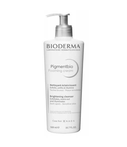 Bioderma Pigmentbio Foaming Cream Limpiador Iluminador 500 ml