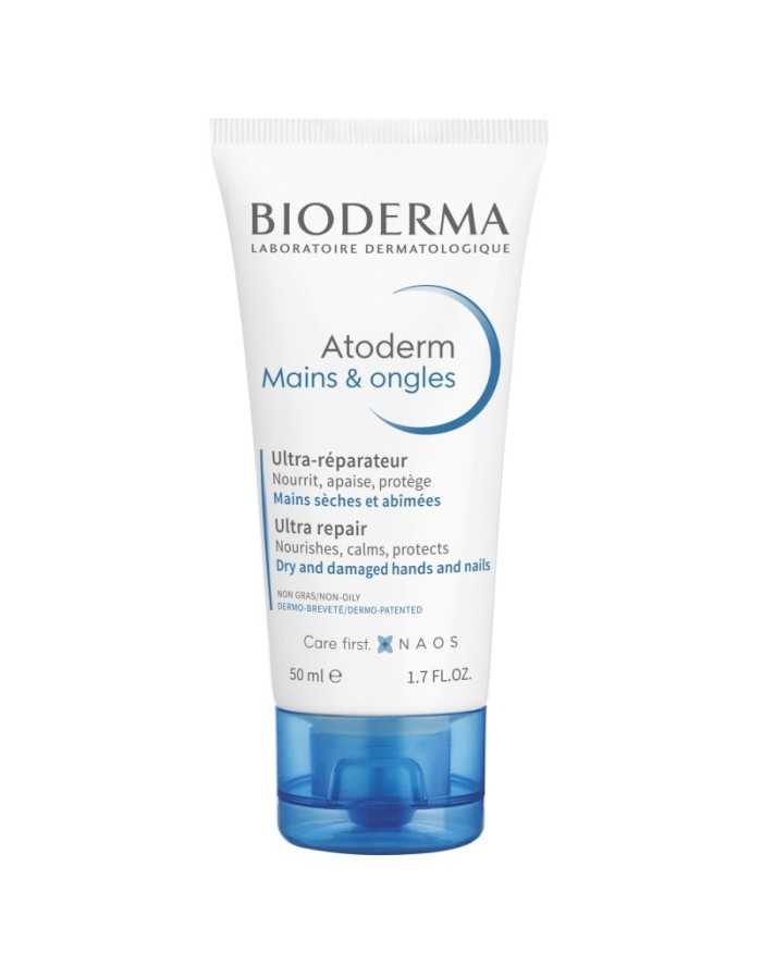 Bioderma Atoderm Crema Manos y Uñas Hidratante 50 ml