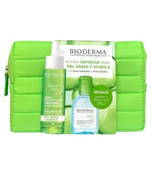 Bioderma Neceser Sebium Sérum + Sebium H2O Agua Micelar 100 ml