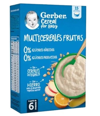 Gerber Multigrain Fruit 0% 270 gr