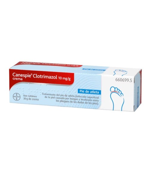 CANESPIE CLOTRIMAZOL 10 MG/G CREMA , 1 TUBO DE 30 G