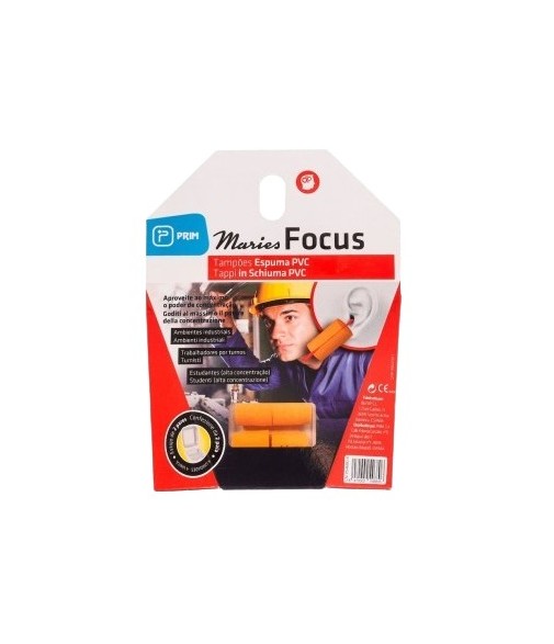 Prim Maries Focus Tapones Espuma 2 pares