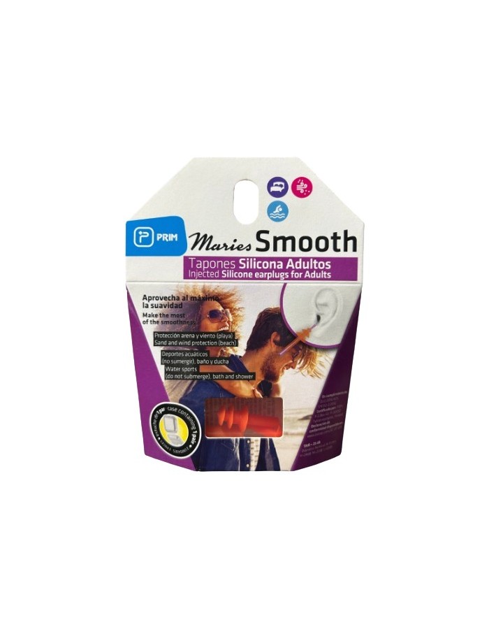 Prim Maries Silicone Earplugs for Adults, 2 units