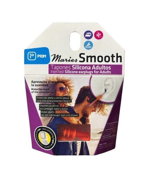 Prim Maries Silicone Earplugs for Adults, 2 units