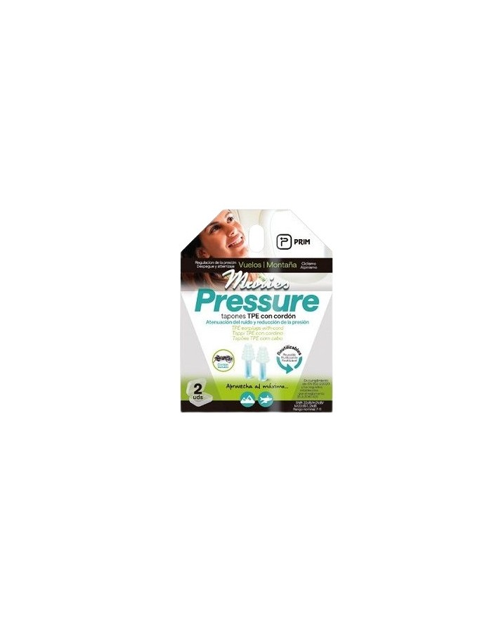 Prim Maries Pressure Tapones TPE con Cordón 2 Unidades
