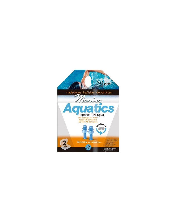 Prim Maries Tapones Aquatics Moldeables 2 unidades