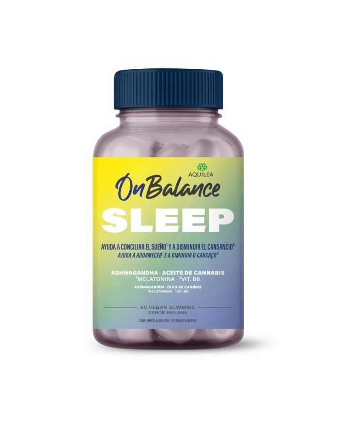 Aquilea OnBalance Sleep 60 banana-flavored gummies
