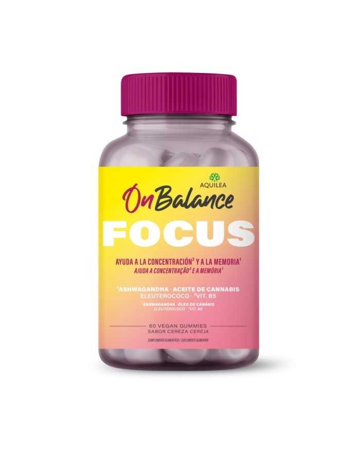 Aquilea OnBalance Focus 60 gominolas sabor cereza