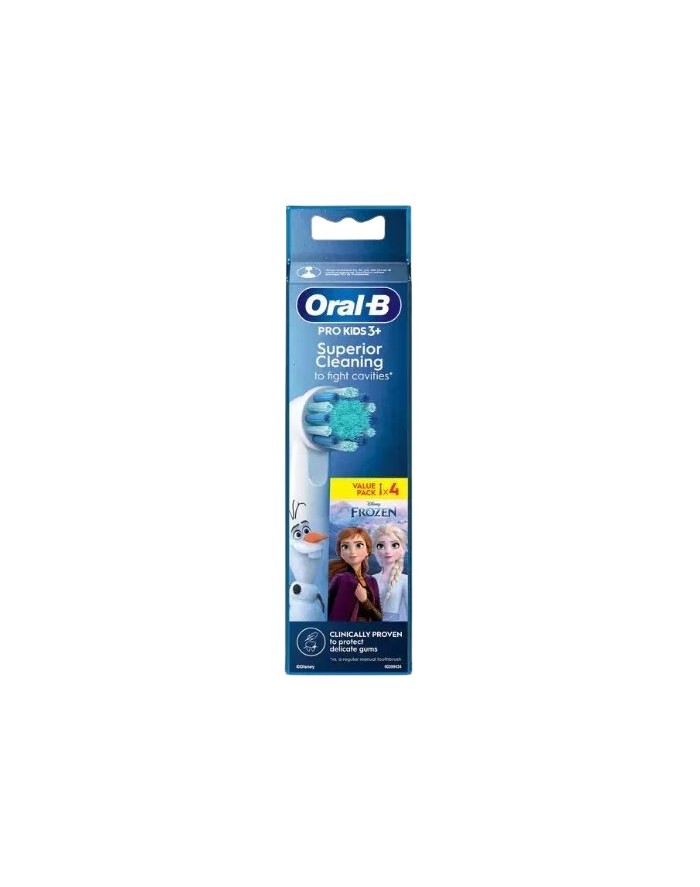 Oral B Frozen Children's Electric Toothbrush Replacement, 4 units