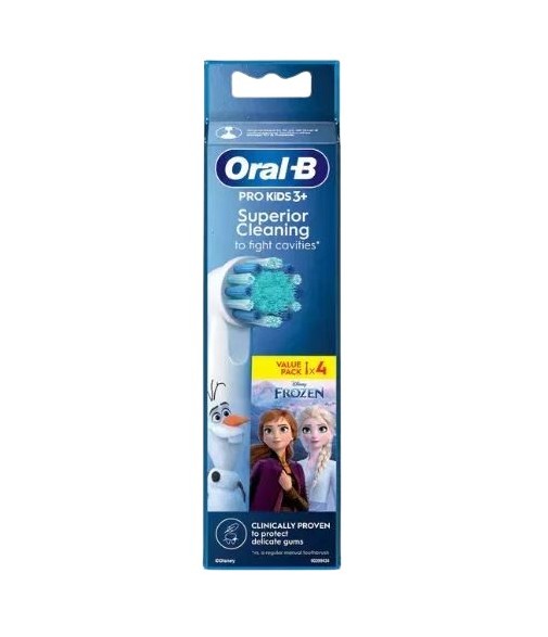 Oral B Recambio Cepillo Eléctrico Infantil Frozen 4 unidades