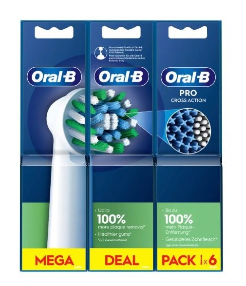 Oral B Recambio Maximiser Clean Pack 6