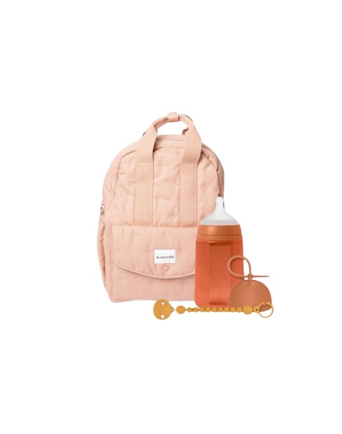 Suavinex Mochila Mat Poetry Rosa