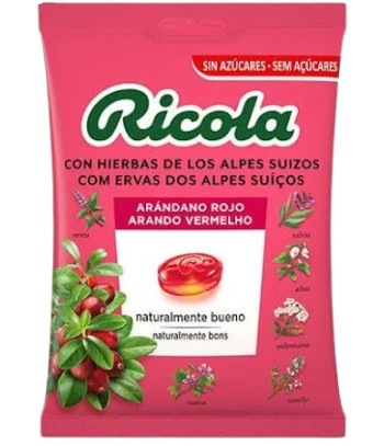 Ricola Bolsa Arandano 70 g