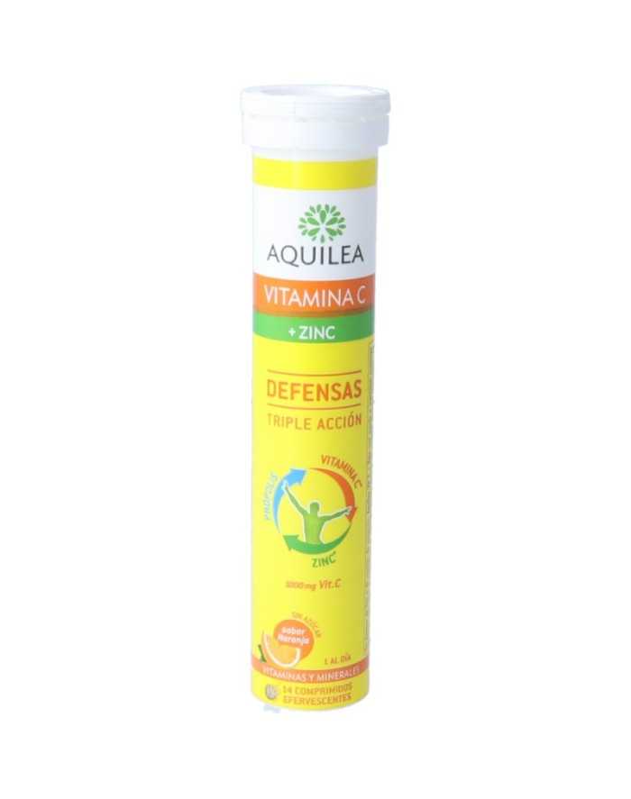 Aquilea Vitamina C + Zinc 14 comprimidos efervescentes