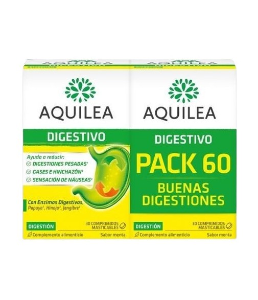 Aquilea Digestivo Duplo 2x30 comprimidos