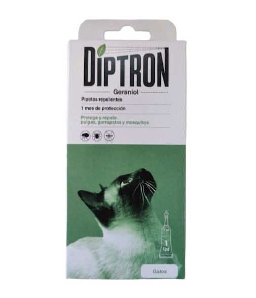 Diptron Solución Spot On Gato 1 Unidad