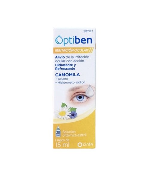 Optiben Colirio Ojos Irritados 15 ml