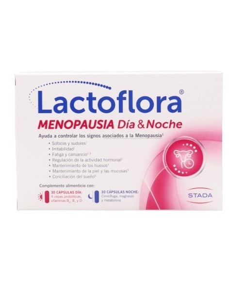 Lactoflora Menopausia Día y Noche 60 comp