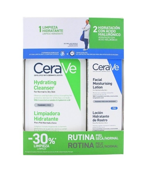 Cerave Pack Rutina Hydrating
