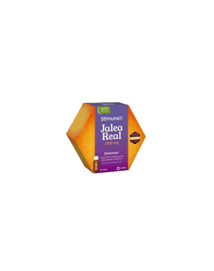 Santé Verte Royal Jelly Defenses 20 ampoules Lemon