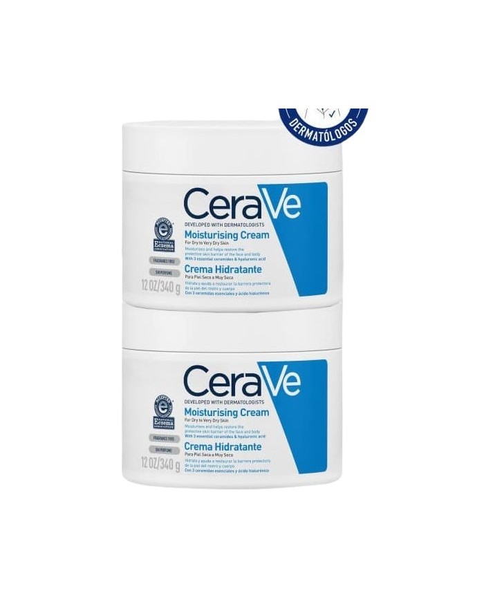 Cerave Pack Duplo Crema Tarro 2x340