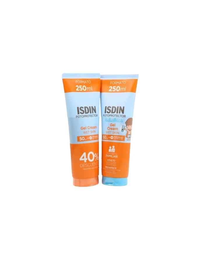 Isdin Pack Gel Cream 250 ml + Pediatric Gel Cream 250 ml