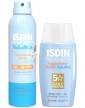 Isdin Pack Fusion Water Pediatrics 250 ml + Transparent Spray Pediatrics 250 ml